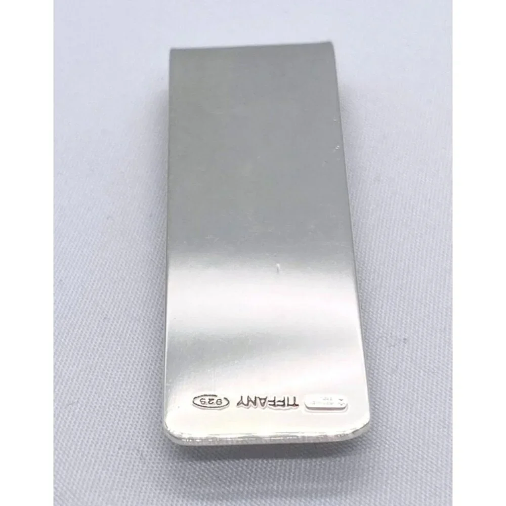 Tiffany & Co Sterling Silver 925 18K Money Clip 19.4 Grams